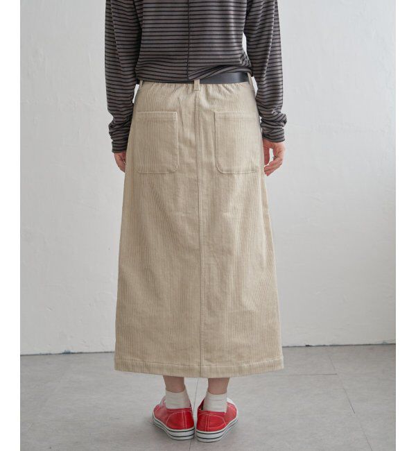 Lbc with Life「コーデュロイIラインスカート」|スカート|