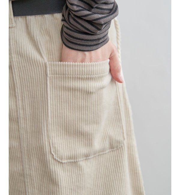 Lbc with Life「コーデュロイIラインスカート」|スカート|
