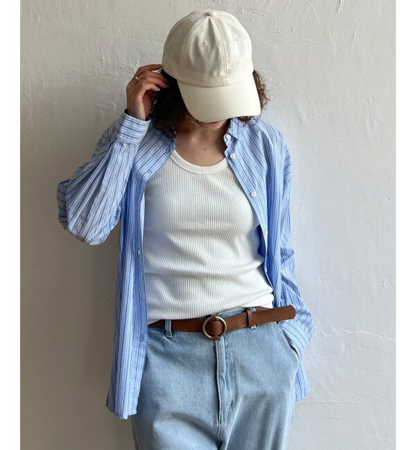 Lbc with Life「リネンコンロゴキャップ」|その他|オフホワイト