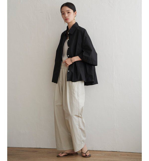 Lbc with Life「タイプライターハンソデＢＯＸシャツ」|シャツ・ブラウス|