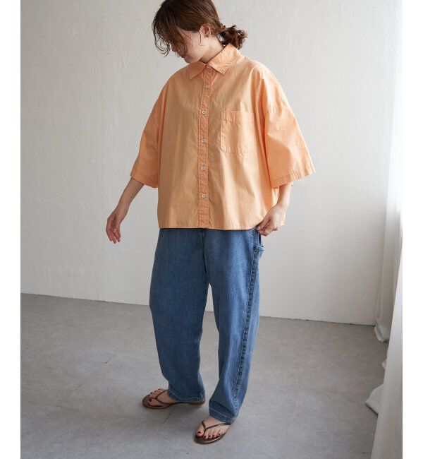 Lbc with Life「タイプライターハンソデＢＯＸシャツ」|シャツ・ブラウス|