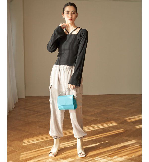 VENCE share style「リブボレロ風トップス」|Tシャツ・カットソー|