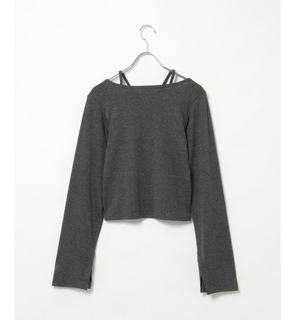 VENCE share style「リブボレロ風トップス」|Tシャツ・カットソー|