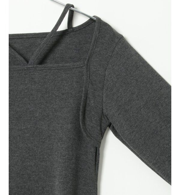 VENCE share style「リブボレロ風トップス」|Tシャツ・カットソー|