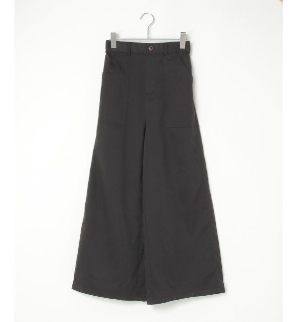 VENCE share style「RTツイルベイカーパンツ」|デニム|ブラック