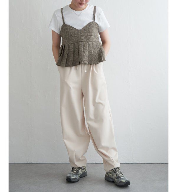 VENCE share style「ポンチカーブパンツ」|デニム|