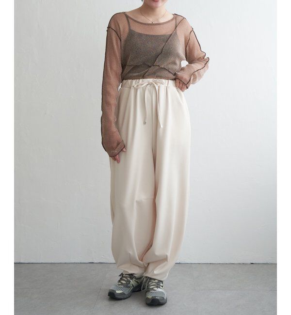 VENCE share style「ポンチカーブパンツ」|デニム|