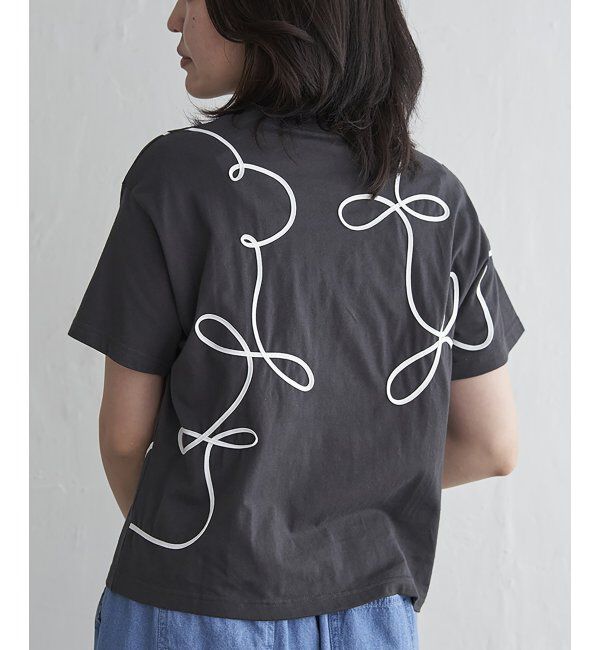 VENCE share style「コード刺繍Tシャツ」|Tシャツ・カットソー|