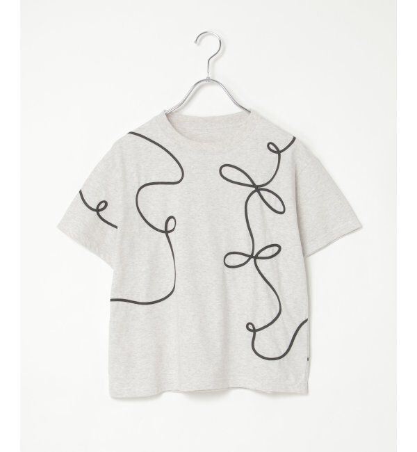 VENCE share style「コード刺繍Tシャツ」|Tシャツ・カットソー|