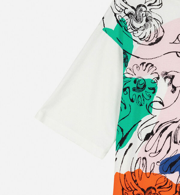 Marimekko「Petran Blombom Placement チュニック」|シャツ・ブラウス|