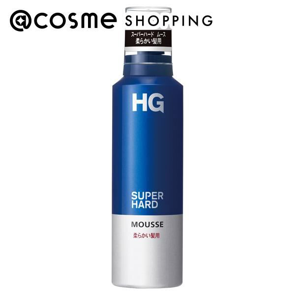  「HG スーパーハードムース（S） 柔らかい髪用  後残りしない超微香性(180g)」|ヘアスタイリング|その他