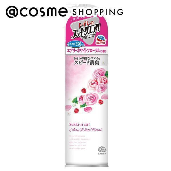  「スッキーリ！sukki-ri! トイレのスッキーリエア！Sukki-ri air! エアリーホワイトフローラルの香り (350ml)」|その他|その他