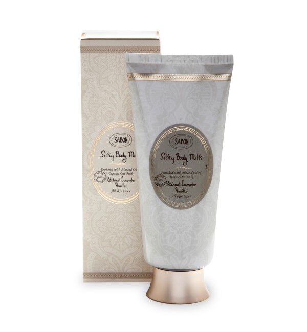 SABON「シルキーボディミルク」|ボディ保湿|ﾊﾟﾁｭﾘ･ﾗﾍﾞﾝﾀﾞｰ･ﾊﾞﾆﾗ