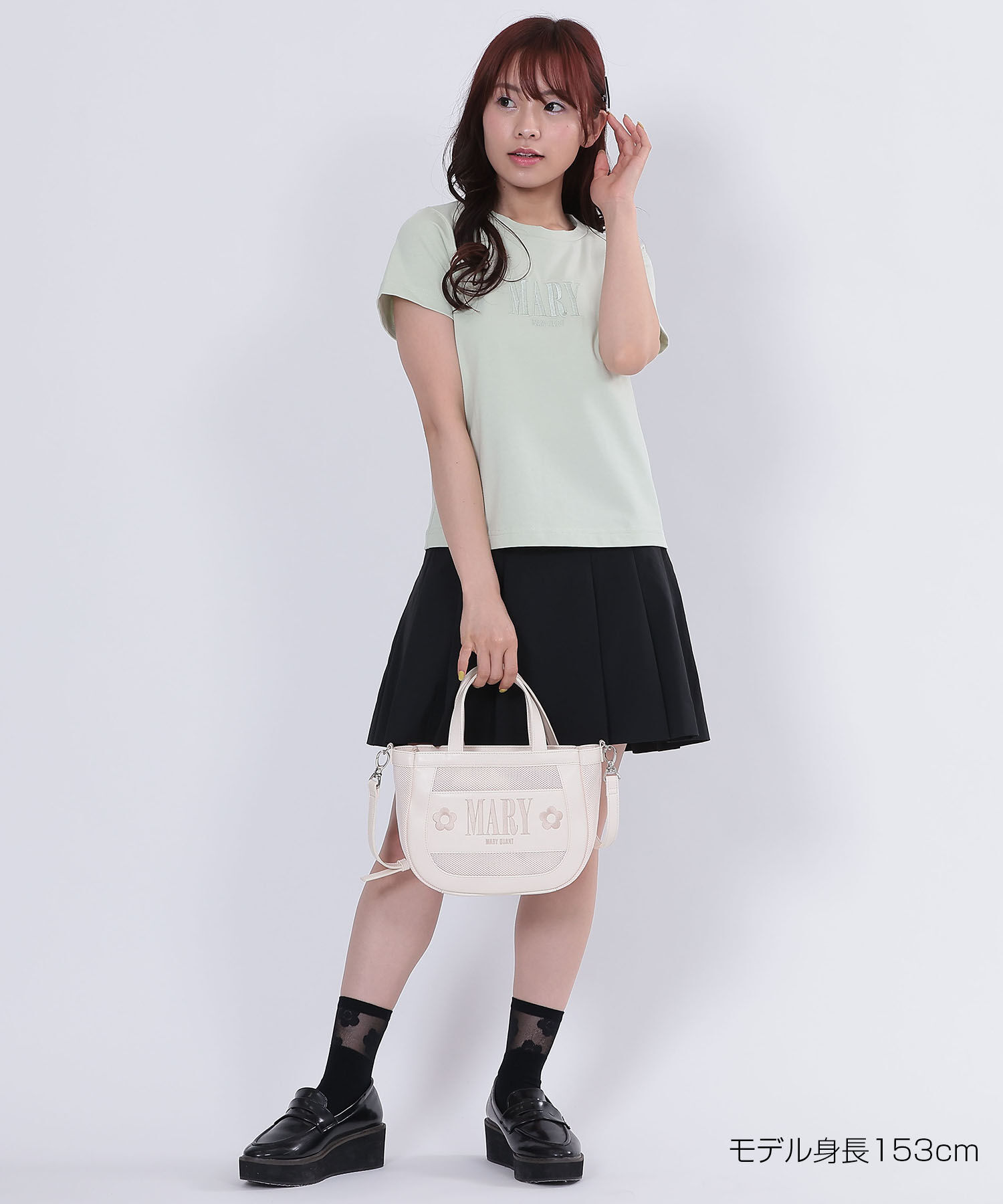 MARY QUANT「MARYロゴ Tシャツ」|Tシャツ・カットソー|ミント