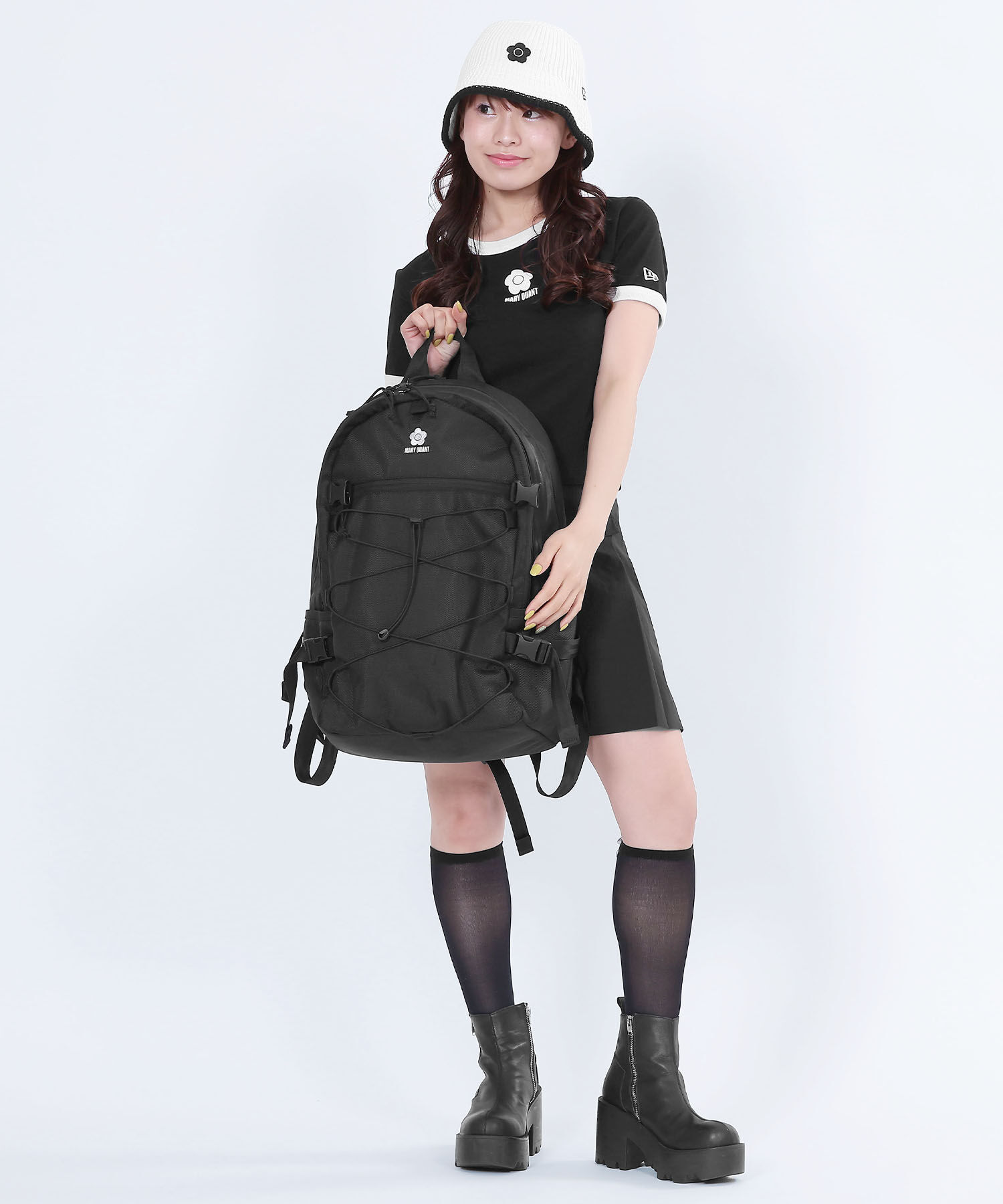 MARY QUANT「NEW ERA(R) &times; MARY QUANT リュック」|リュック|ブラック