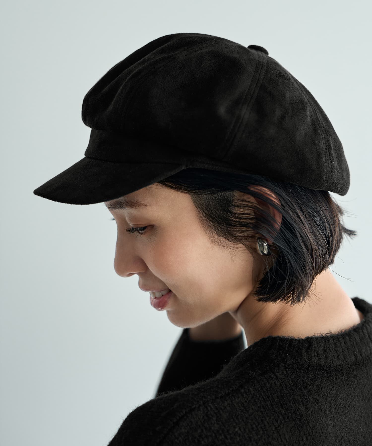 STYLE DELI「フェイクスエードキャスケット」|キャップ・キャスケット|