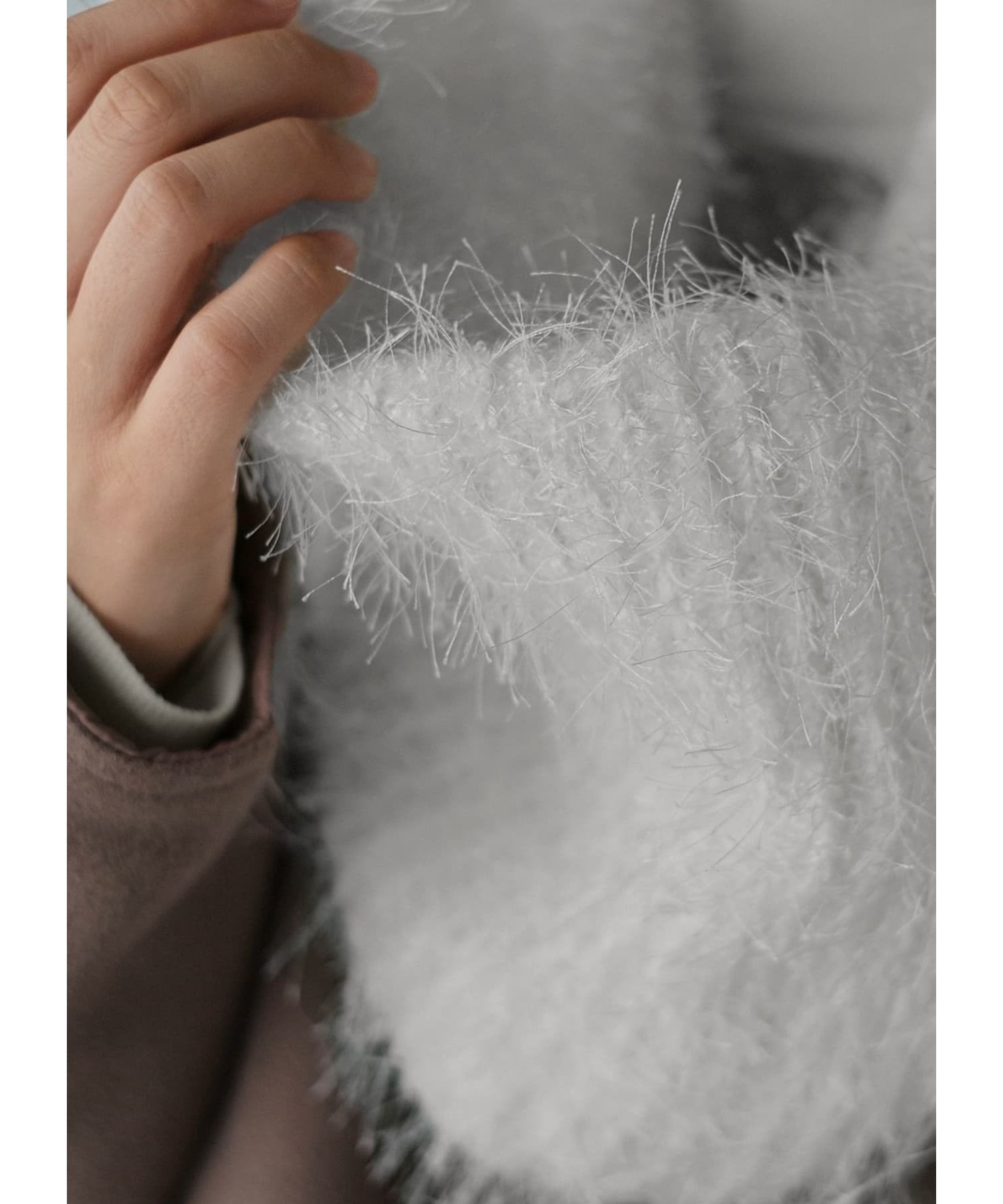 STYLE DELI「ファンシーシャギーニットスヌード」|スヌード|