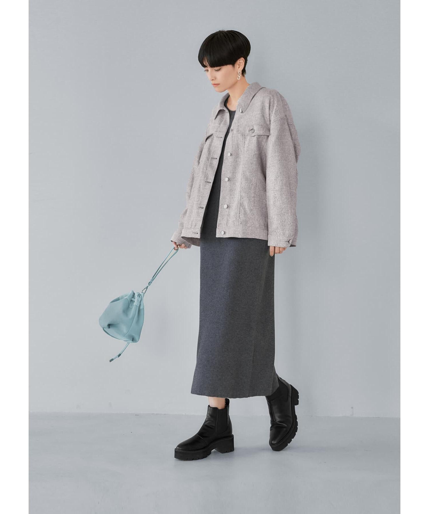 STYLE DELI「【LUXE】ライトツイードGジャン型ジャケット」|その他|