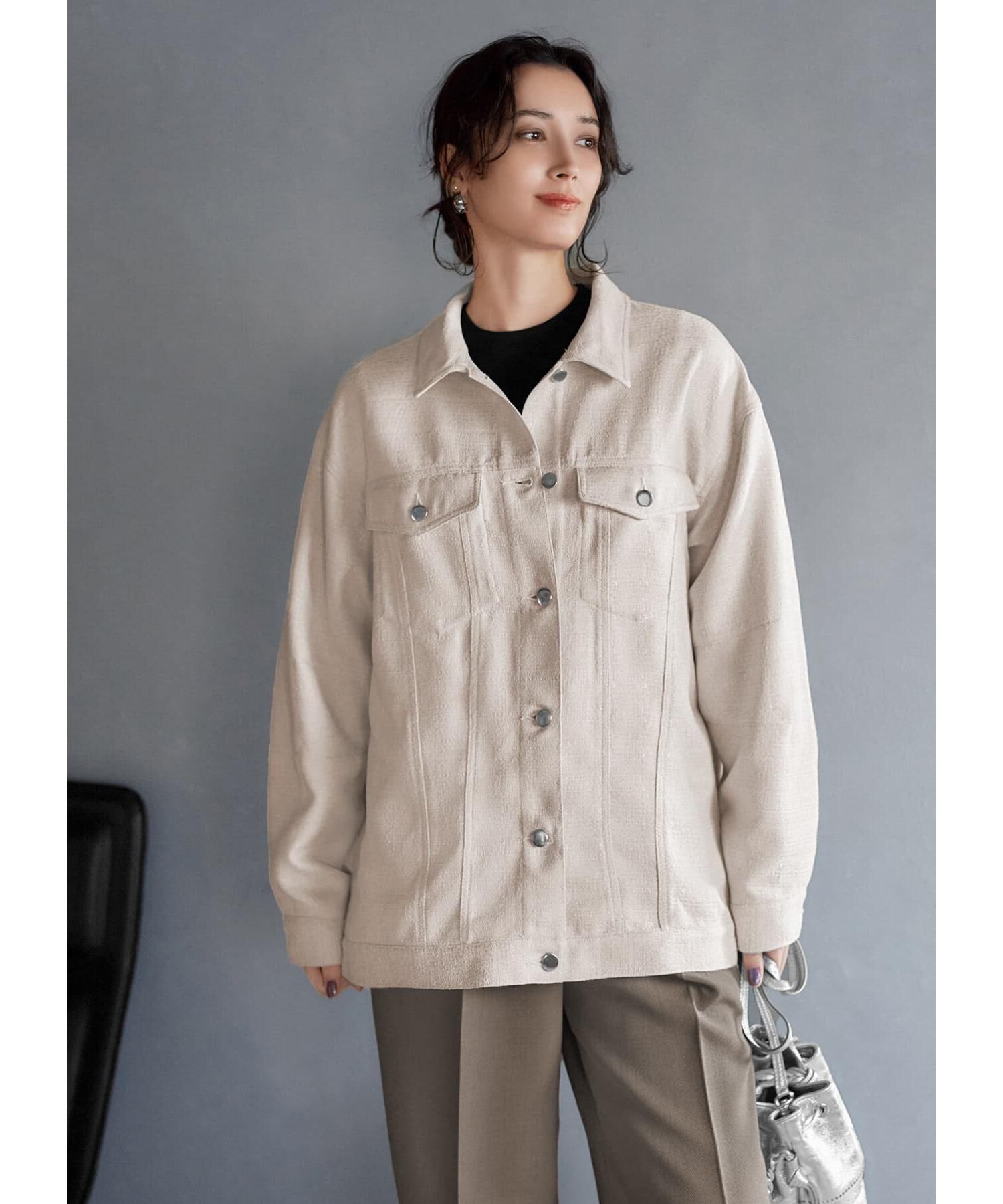 STYLE DELI「【LUXE】ライトツイードGジャン型ジャケット」|その他|