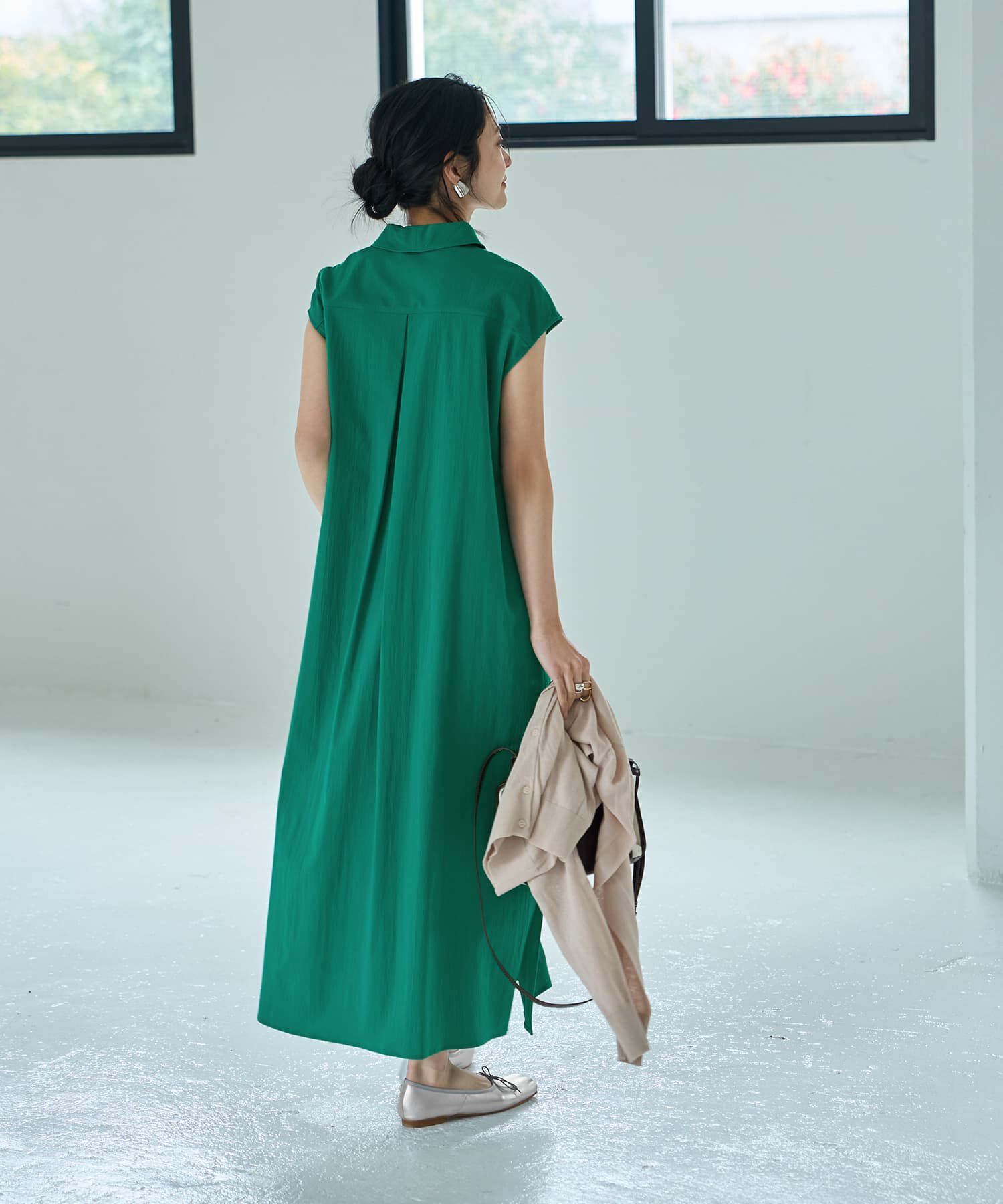 STYLE DELI「オープンカラーシャツワンピース」|ワンピース|