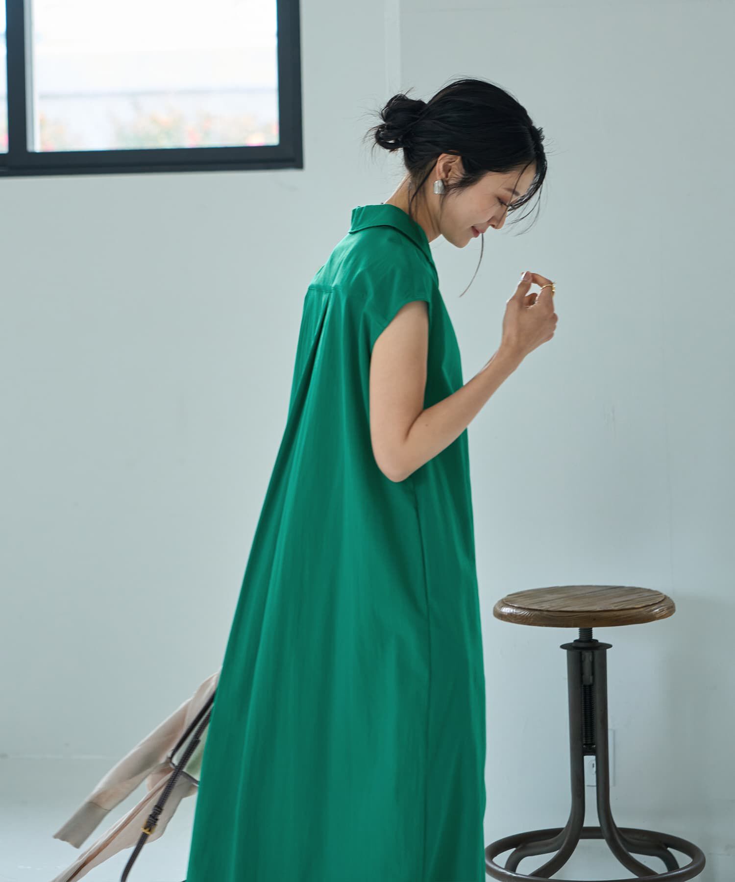 STYLE DELI「オープンカラーシャツワンピース」|ワンピース|