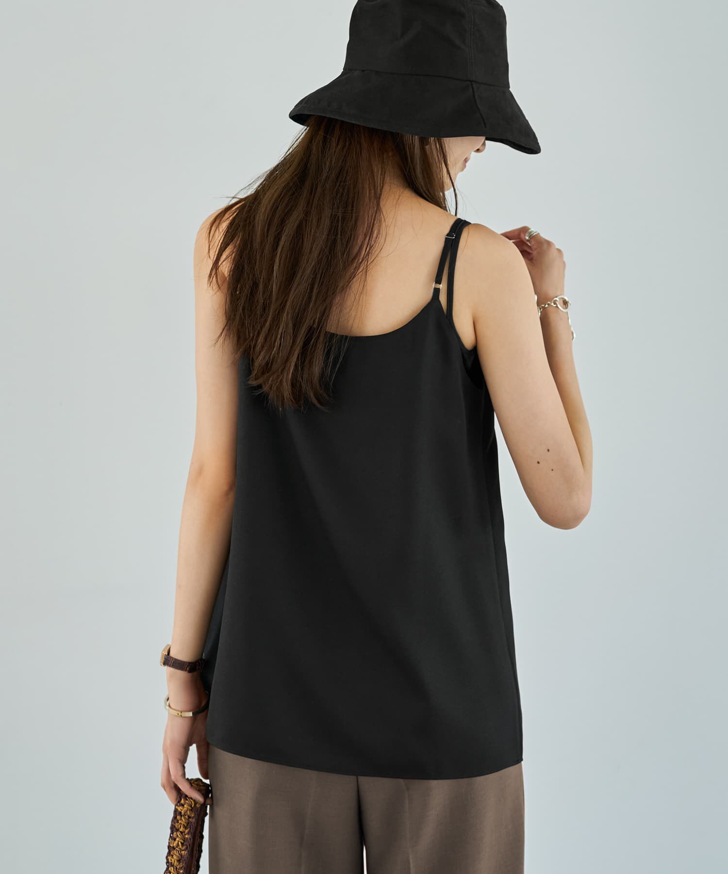 STYLE DELI「肩紐ちょこっとキャミ型ブラウス」|キャミソール|