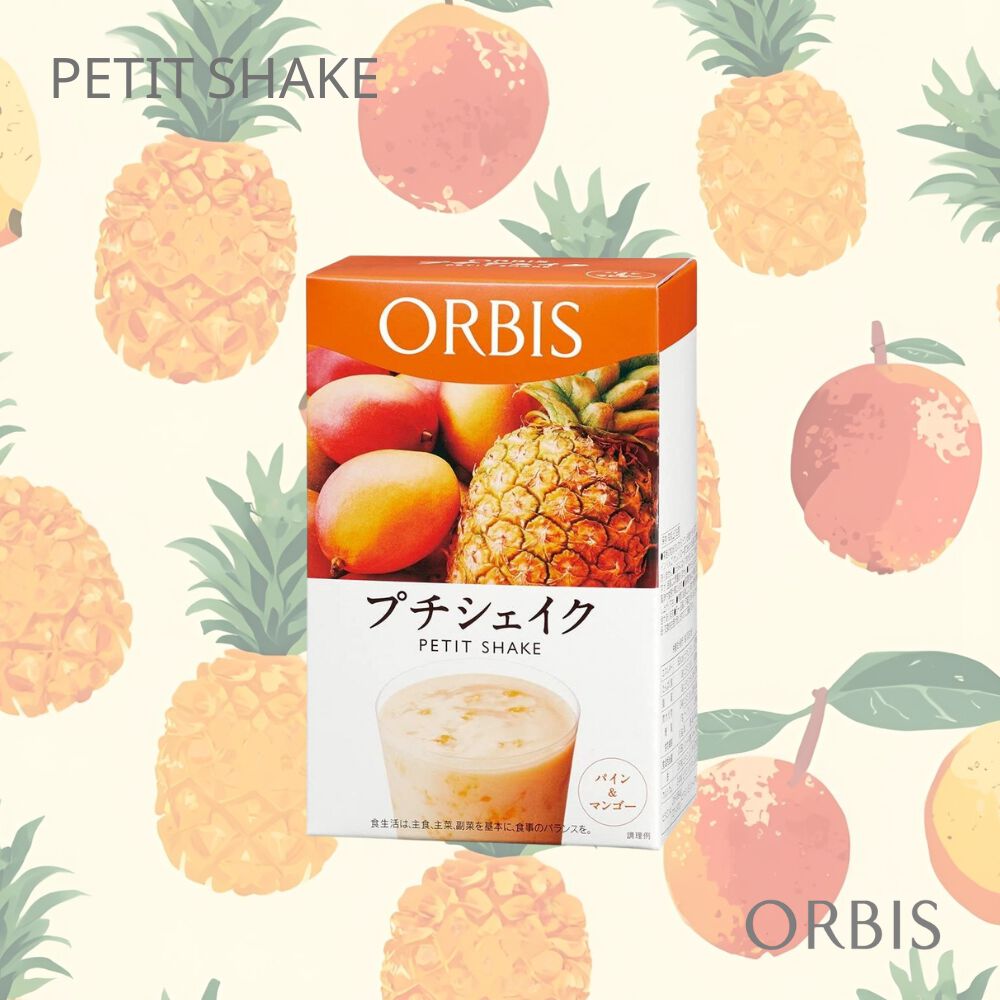 ORBIS「プチシェイク 100g&times;7食分」|健康・美容食品 ※軽減税率対象|パイン&マンゴー