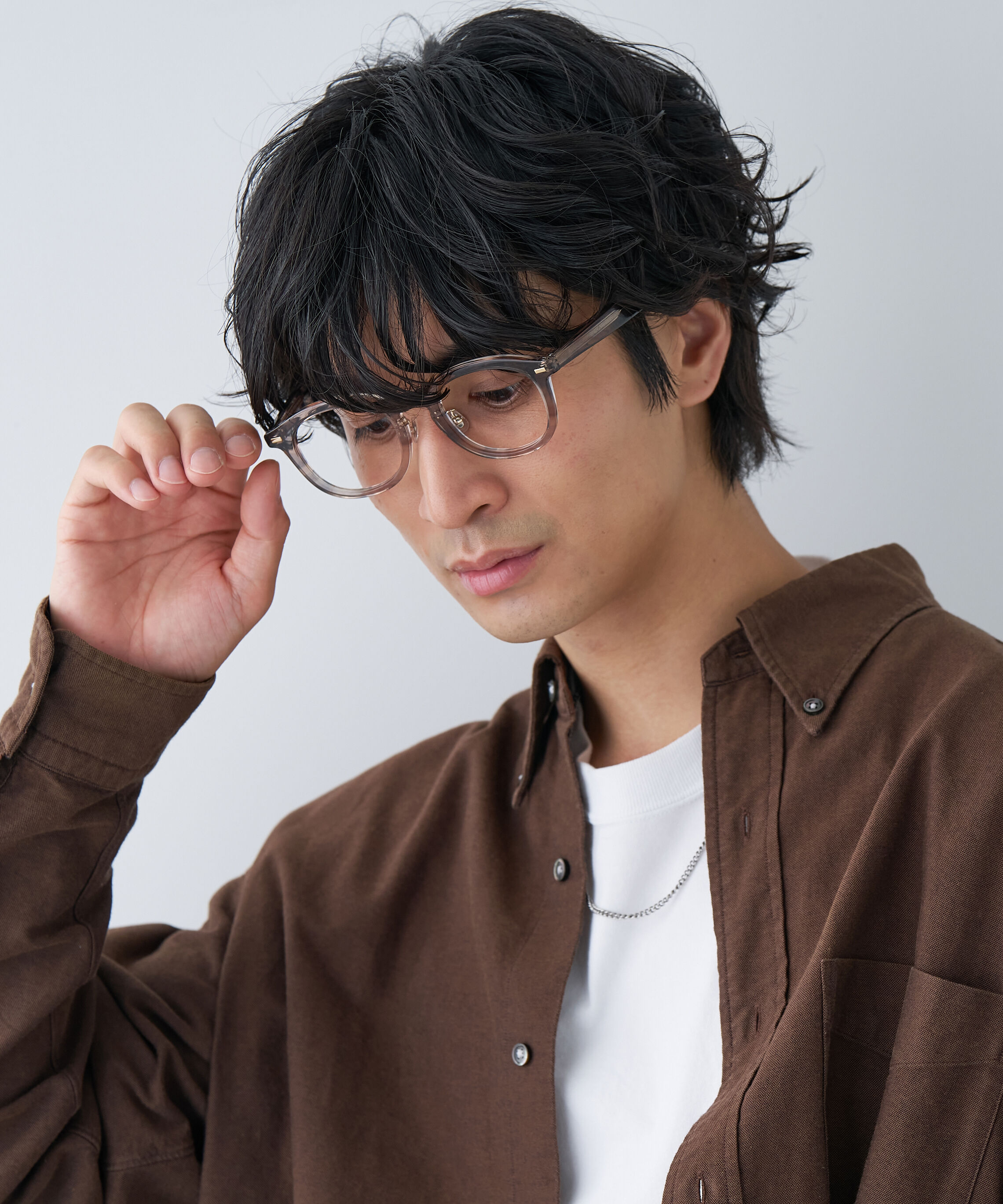  「ウェリントン型 メガネ 太縁 黒縁フレーム Zoff CLASSIC レンズ交換券付き」|メガネ|