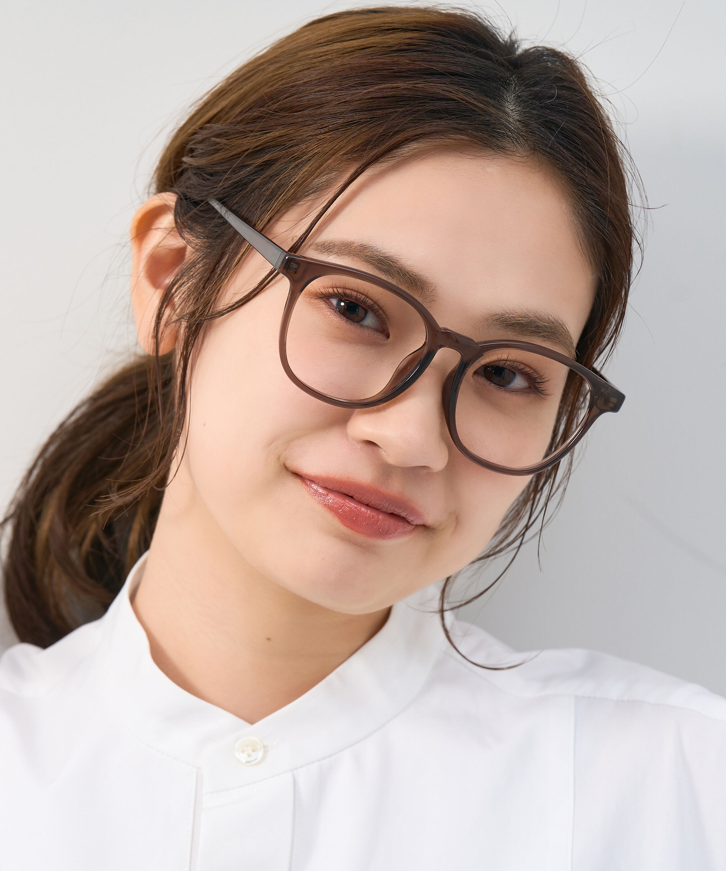  「Zoff | ウェリントン型 メガネ クリアフレーム 黒縁 伊達メガネ レンズ交換券付き」|メガネ|