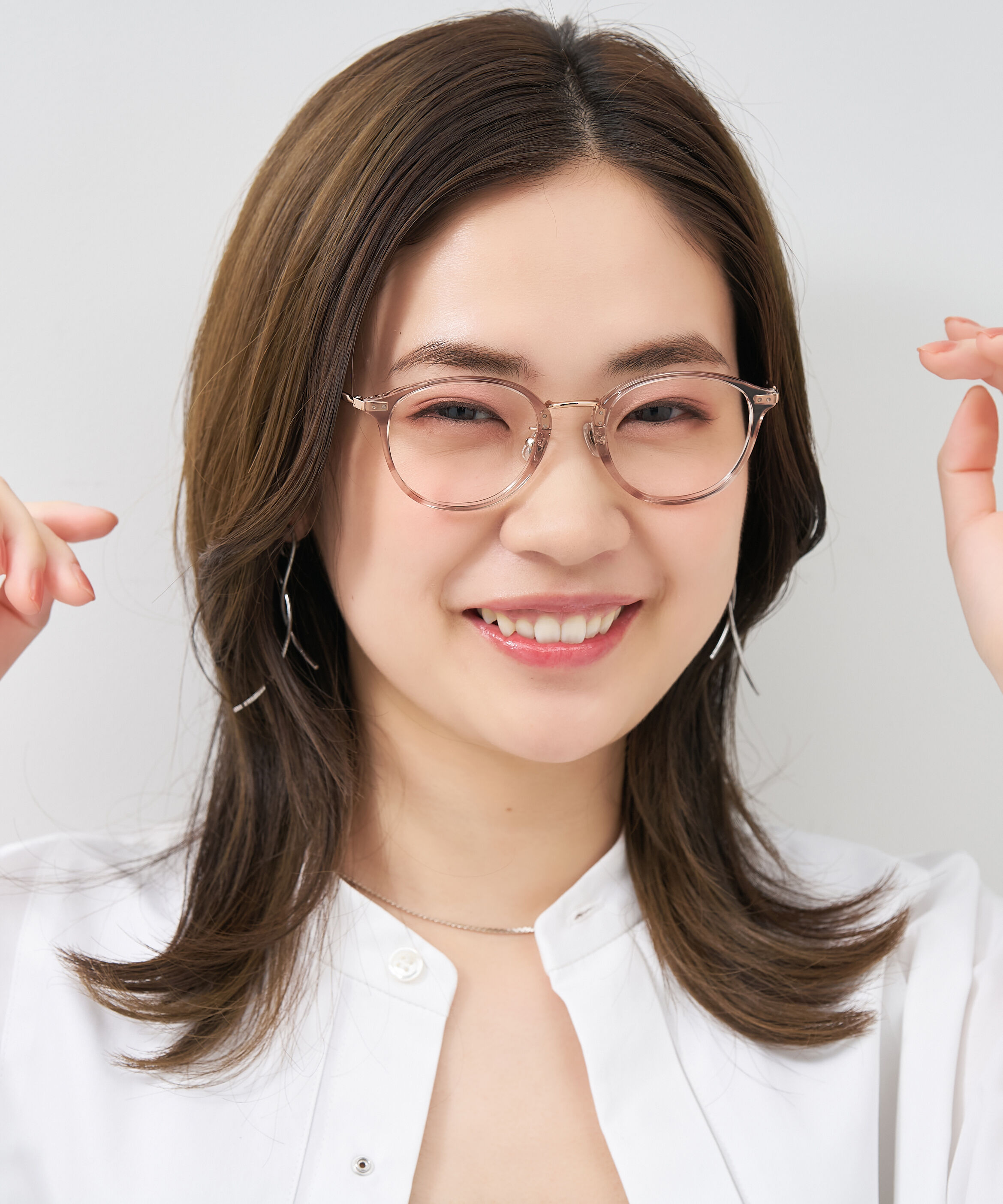  「ボストン型 大人可愛いメガネ トレンド感&times;きちんと感のあるデザイン｜黒縁 クリア レンズ交換券付き」|メガネ|