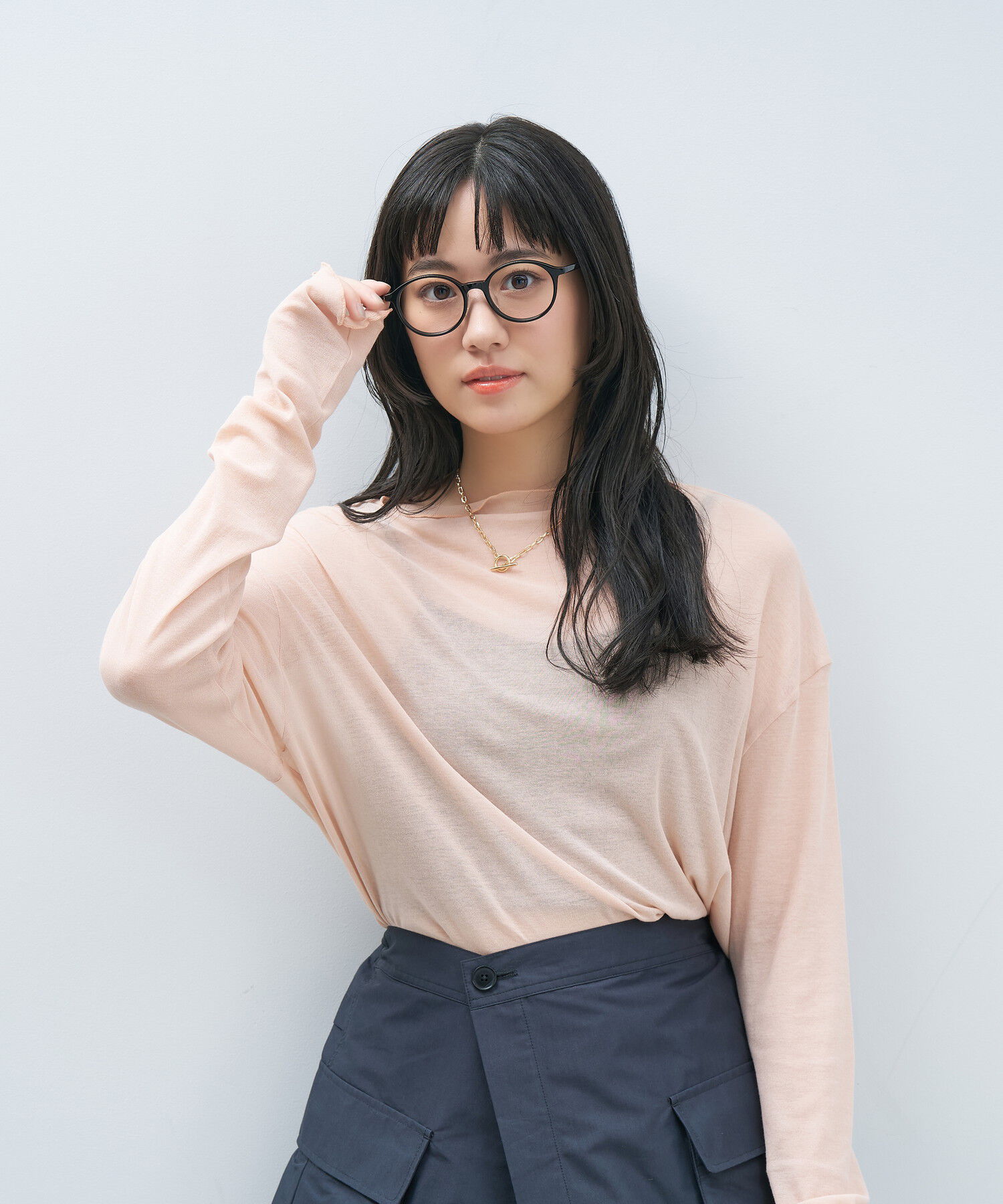  「ラウンド型 メガネ｜クラシックなラウンドフレーム レンズ交換券付き GO」|メガネ|