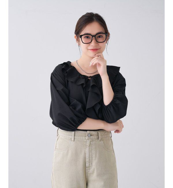  「 ウェリントン型 メガネ | 四角 黒縁フレーム 伊達めがね 度付きユニセックス  CLASSIC  レンズ交換券付」|メガネ|