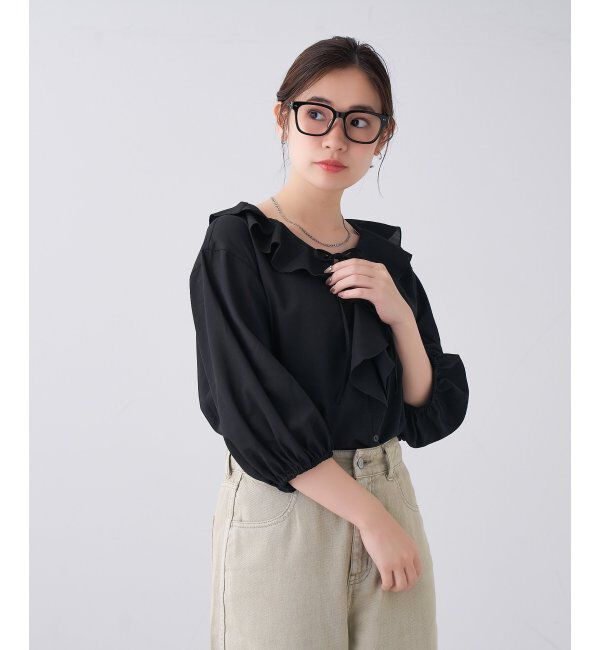  「 ウェリントン型 メガネ | 四角 黒縁フレーム 伊達めがね 度付きユニセックス  CLASSIC  レンズ交換券付」|メガネ|