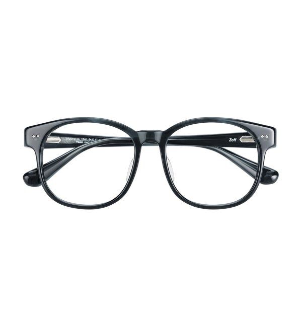  「 ウェリントン型 メガネ | 黒縁フレーム 伊達めがね 度付きユニセックス 読書  CLASSIC  レンズ交換券付」|メガネ|