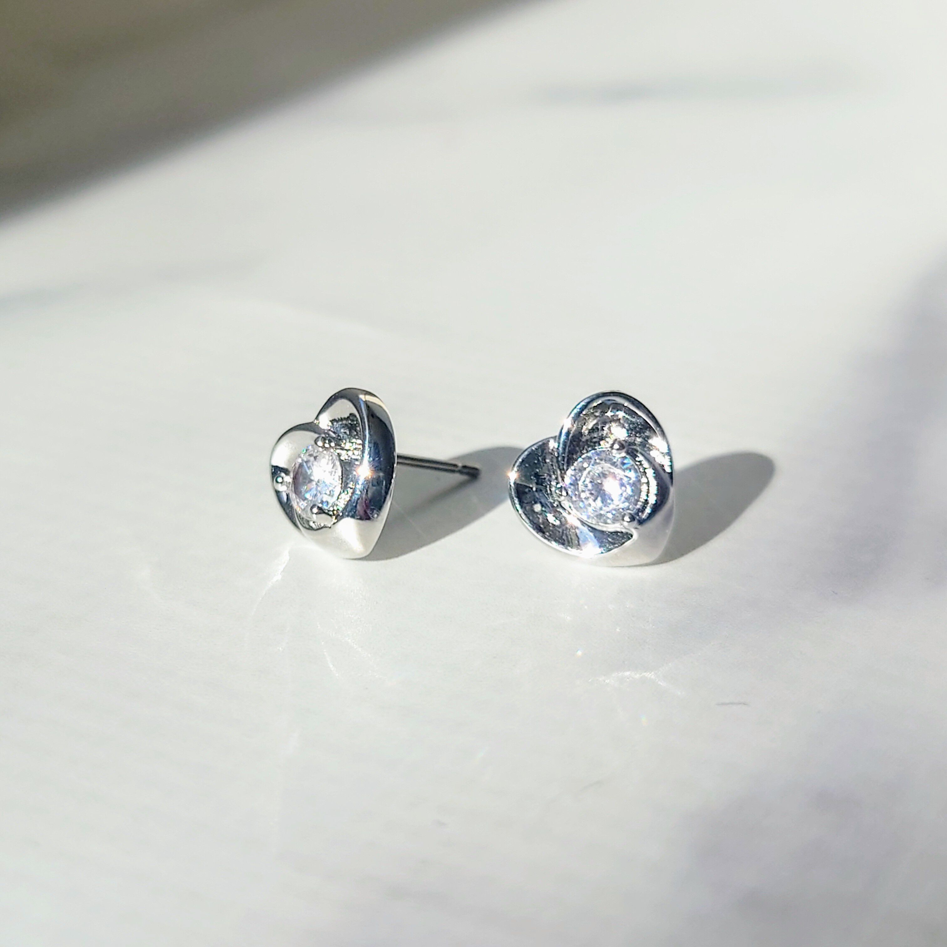 MARQUISE「ハートジルコニアピアス」|ピアス|