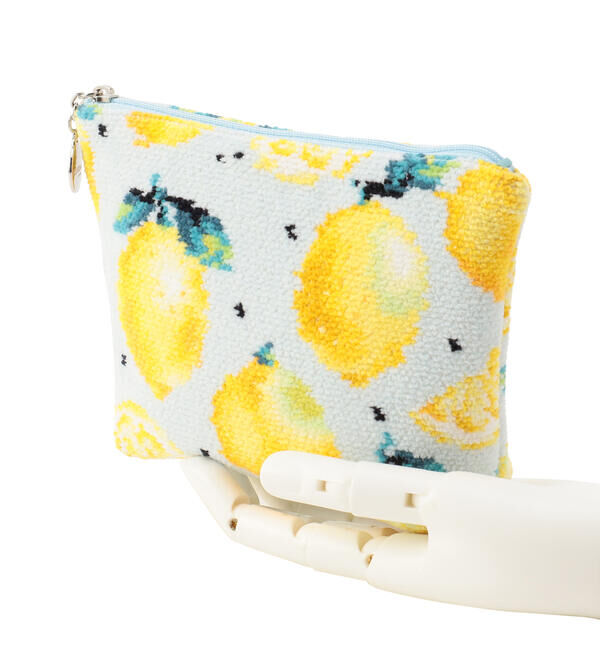 LOVERARY BY FEILER「レモンドット　ポーチ　L/LDO-213016」|ポーチ|