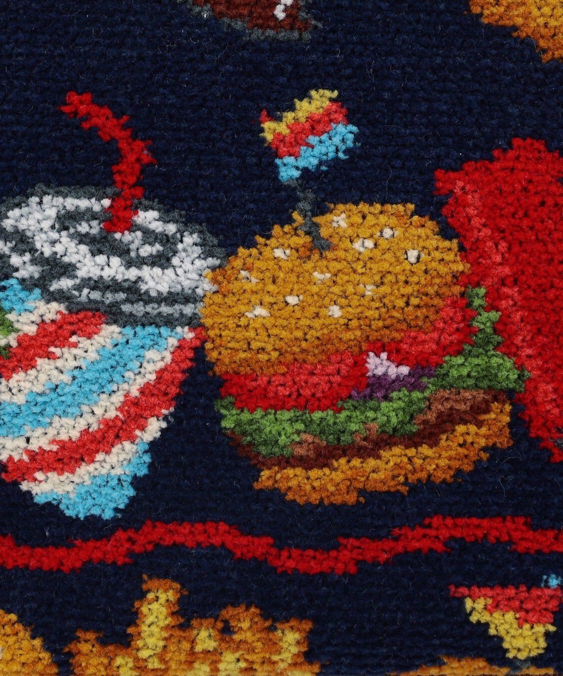 LOVERARY BY FEILER「バーガーショップ　巾着付きバッグ　L/BUR-257131」|その他|