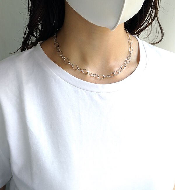  「assemble リングチェーン チョーカー」|ネックレス|
