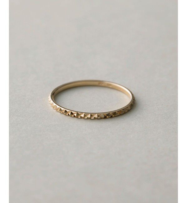 ete「K10 クレール トライアングルカットリング」|リング|