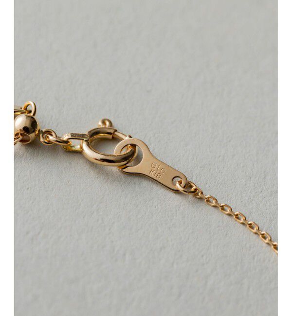 ete「K18YG ホースシュー ダイヤモンド ブレスレット」|ブレスレット・バングル|