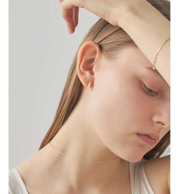 ete「パール タイトイヤリング」|イヤリング|