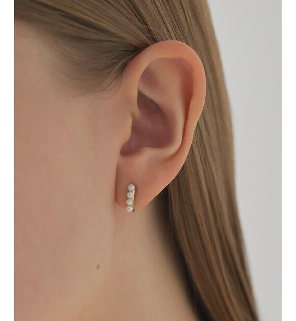 ete「パール タイトイヤリング」|イヤリング|