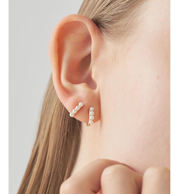 ete「パール タイトイヤリング」|イヤリング|