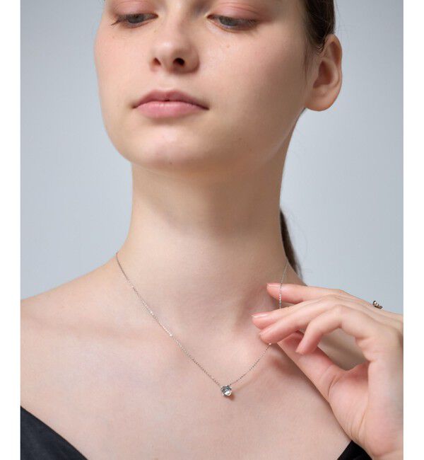 ete「[ファントゥージュエリー] ナチュラルストーン フラワー ネックレス」|ネックレス|