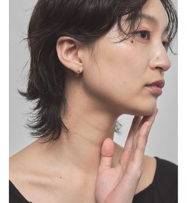 Jouete「K10YG ノット ピアス」|ピアス|