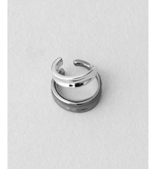 Jouete「ダブルイヤリング コンビカラー」|イヤリング|