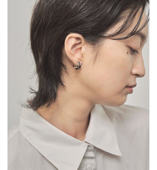 Jouete「ダブルイヤリング コンビカラー」|イヤリング|