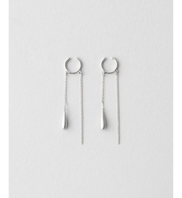 Jouete「[ダブルフェイス]イヤリング ドロップ」|イヤリング|プラチナム