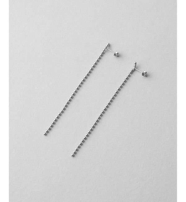 Jouete「ピアス ボールチェーン」|ピアス|