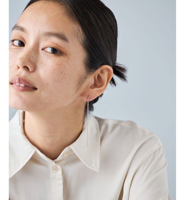 Jouete「ピアス ボールチェーン」|ピアス|